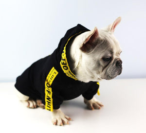 Woof White - Light Weight Hoodie